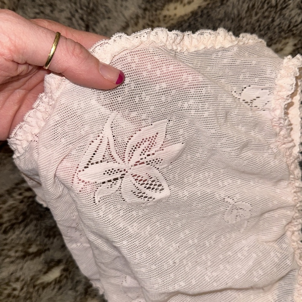 Vintage Floral Lingerie Set - image 8